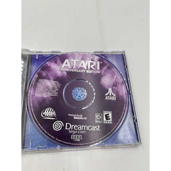 Atari Anniversary Edition (Sega Dreamcast, 2001) CIB - Tested - Black Label - Picture 3 of 5